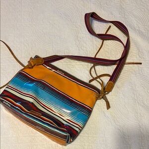 Consuela Multicolor Striped Crossbody Bag